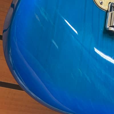 Fender Strat Plus Deluxe with Rosewood Fretboard in Blue Burst 1996 w/OHSC image 5