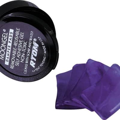 RTOM Moongel Damper Pads - 6 -Pack Blue