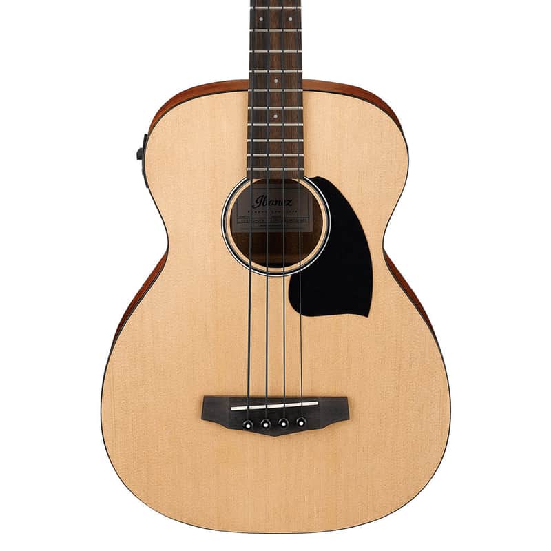 Ibanez PCBE12 Acoustic/Electric Bass Guitar - Open Pore Natural image 1