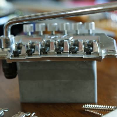 Fender System One Tremelo System 1984-87 Chrome (Solid) image 11