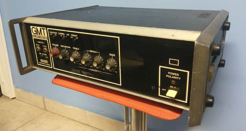 Rare/Vintage Gallien Krueger GMT 600B Bass Amplifier Head Amp (John Paul Jones) image 1