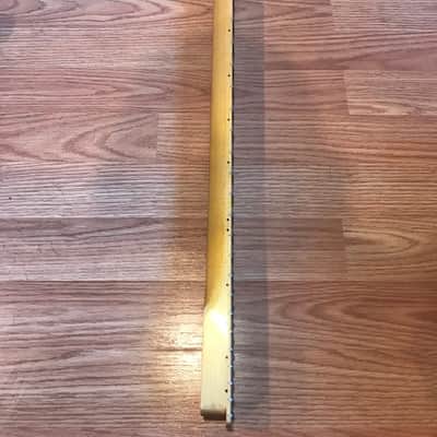 Warmoth Stratocaster Neck Maple Nitro Satin Boat Neck 1 11/16" Nut 6105 image 6