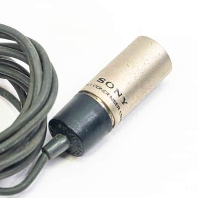 Sony ECM-16 Electret Condenser Microphone – Vintage – w/ Case & Manual – Japan image 2