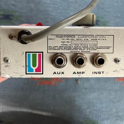 Mu-Tron Octave Divider Musitronics Vintage 1970's Bass Synth Effect Pedal image 2