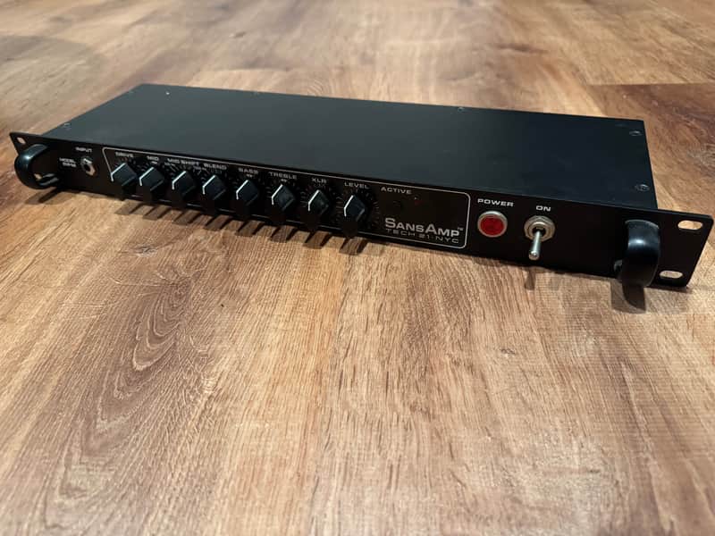Tech 21 SansAmp RPM Rackmount Bass & Acoustic Guitar Studio Preamp EQ image 1