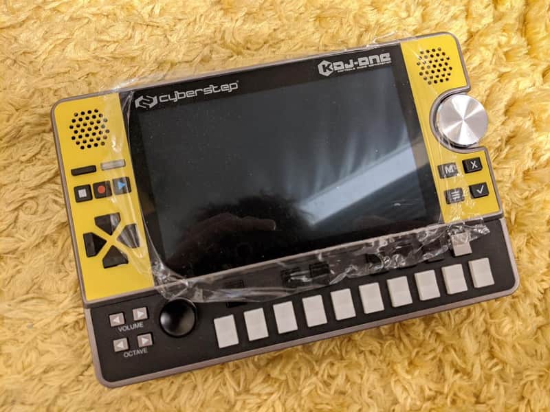 CYBERSTEP KDJ-ONE Portable Audio Workstation Yellow Excellent Condition image 1