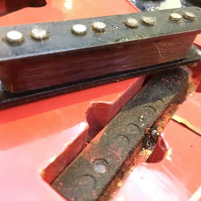 Fender Jazz Bass 1962 - Red Refin image 15