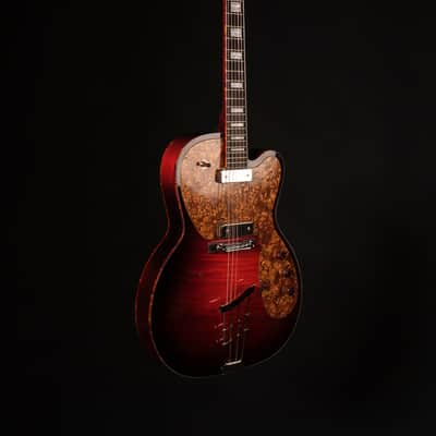 Hammett Guitar Co. H161 'Slim Twin' 2020 Heritage Cherry Burst image 1