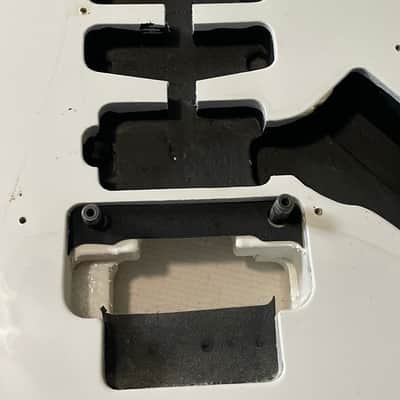 2011 Indonesian Ibanez RG350DXZ White Strat Basswood Guitar Body Edge Zero II ZPS2 Ready image 8