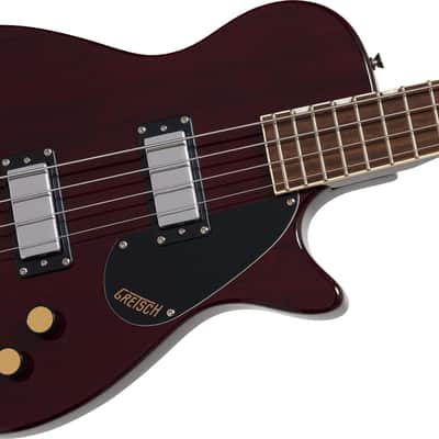 GRETSCH - Streamliner Jet Club Bass Single-cut  Laurel Fingerboard  Walnut Stain - 2814304517 image 4