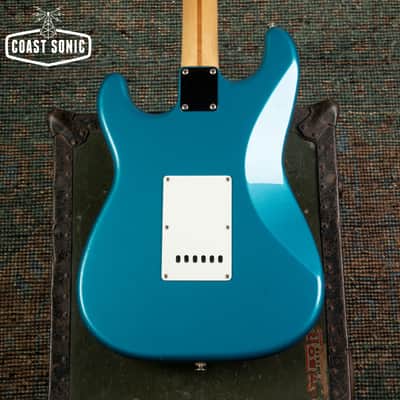 Vintage 1991 Fender Standard Stratocaster *first year Mexico factory* Lake Placid Blue image 8