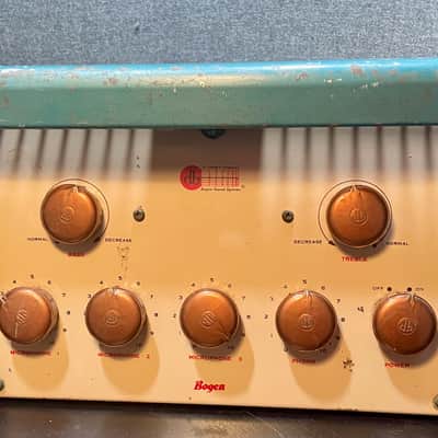 David Bogen Model 330 1950's All Tube PA - Perfect for Fender Conversion image 1