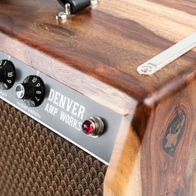 Denver Amp Works BlackFace Princeton Reverb 2020s Indian RoseWood image 10