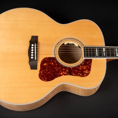 2023 Guild USA F-55E Maple - Natural | All Solid USA Jumbo Acoustic Guitar L.R. Baggs Anthem Pickup Arched Back | CoA OHSC image 4