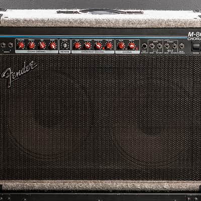 Fender M-80 Chorus 2-Channel 2 x 65-Watt 2x12" Stereo Solid State Guitar Combo 1990 - 1994