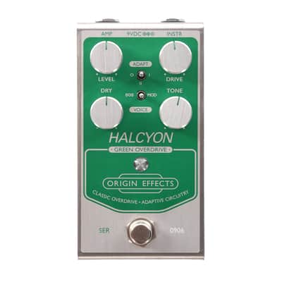 Origin Effects Halcyon Green Overdrive Pedal image 1