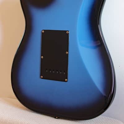 Used Yamaha ST535RX 80s MIJ Strat HSS Blueburst image 14