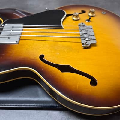 1964 Gibson EB-2 Sunburst EB2 American Vintage 60s 1960's Natural Aged Relic Kalamazoo USA Bass Guitar image 10