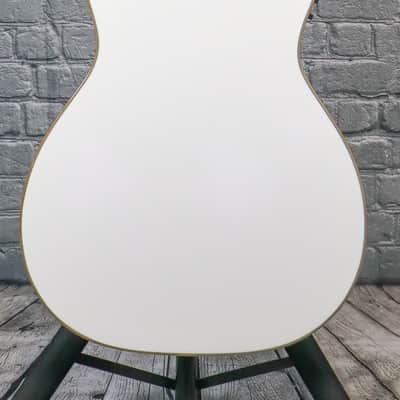 Gretsch G5021WPE Rancher Penguin Parlor Acoustic/Electric Guitar with Fishman Pickup System 2017 - White image 5
