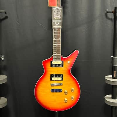 Dean Cadillac 1980 Flame Maple - Trans Cherry Sunburst image 3