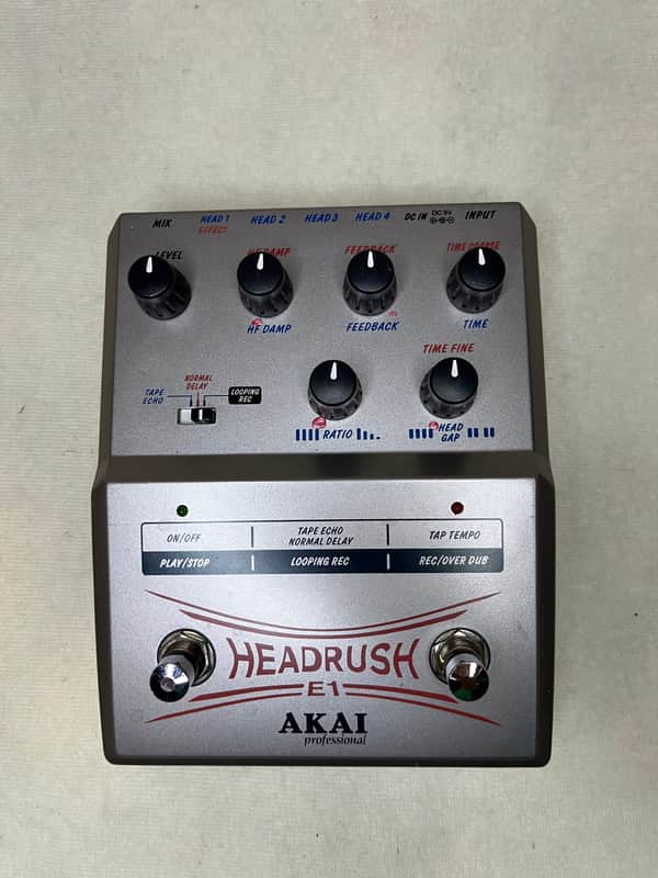 Akai Headrush E1 Digital Echo / Looper | Reverb