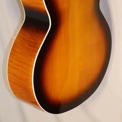 Guild F-2512E Deluxe Antique Burst 12-string Acoustic Electric "Open Box (Small Ding) image 9