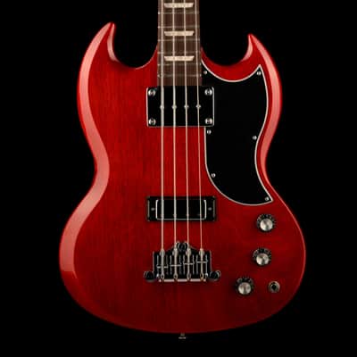 Gibson SG Standard Bass Heritage Cherry with Case - Serial # 203450005 - Demo image 1