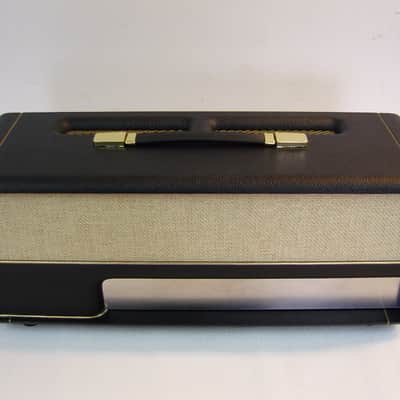Marshall Plexi / Bluesbreaker / JTM / 18W style Custom Headshell Gehäuse / Black Amp Shell image 2