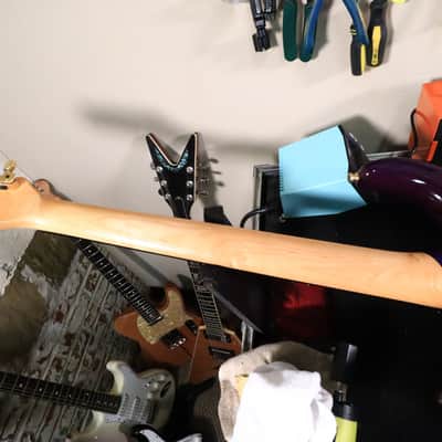 Carvin DC400T Purple Quilt Maple Neck Through Electric Guitar USA image 24