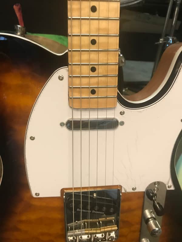 Partscaster Telecaster 2021 Sunburst/Quilt image 1