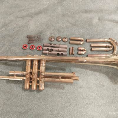 Harry Pedler & Sons American Triumph Trumpet 1950's for parts/repair image 2