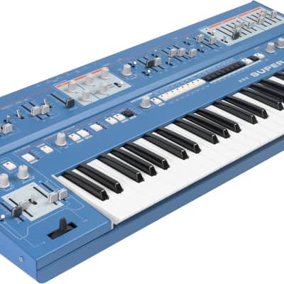 UDO Audio Super 6 12-Voice Polyphonic Binaural Analog-Hybrid Synthesizer 2020 Black image 3