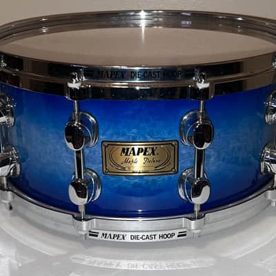 Mapex Maple Deluxe 14x6.5 - Evening Blue Snare image 4