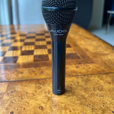 Audix OM-3xb Handheld Hypercardioid Dynamic Microphone 1990s - Black image 4