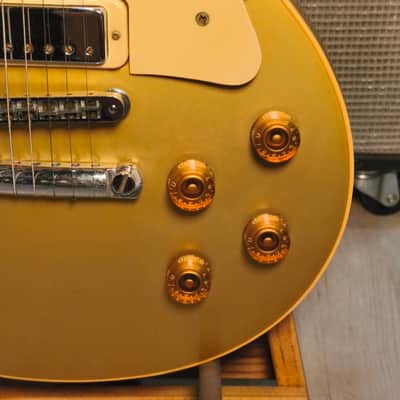 Gibson Les Paul Deluxe 1979 Goldtop All Gold image 6