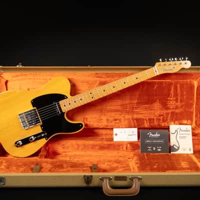 2007 Fender American Vintage AVRI '52 Reissue Telecaster - Butterscotch Blonde | USA Vintage 1952 Ash Body U Neck Profile | CoA OHSC image 2