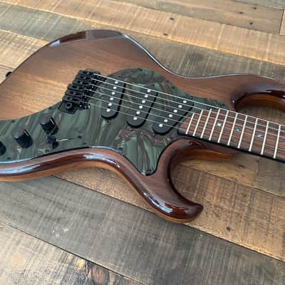 Rick Turner Guitars Electroline - Walnut Top with Scott Walker Buffer Booster & Kirinite Pickguard and Plates image 7