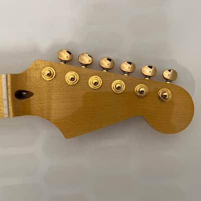 Warmoth Quartersawn Maple Stratocaster Neck with Gotoh Magnum Tuners image 3