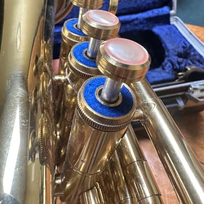 Amati Kraslice ATR 304 Bb Pocket Trumpet w/ Original Hard Case - Made in Czech Republic image 10