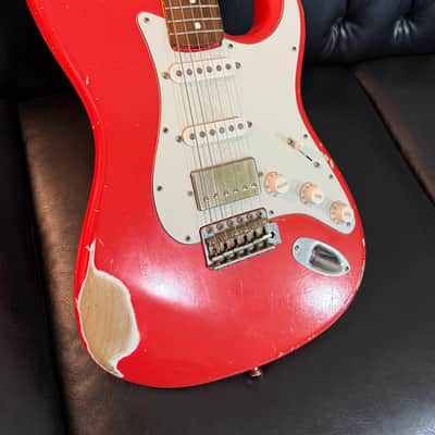 MJT Custom Suhr pickups Stratocaster 2017-2021 - Red image 3