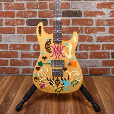 Fender Custom Shop The Disaffected Stratocaster #8 of 8 Natural with Custom Artwork by Ryan McGinness 2003 w/OHSC image 4