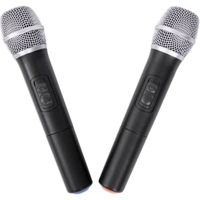 Immagine Rockville RWM1202VH VHF Wireless Dual HandHeld Microphone System/Metal Receiver - 5