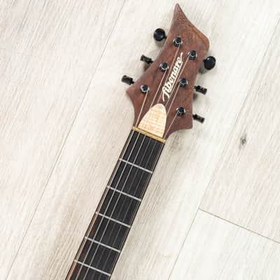 Fibenare Erotic Dalmat Guitar, Ebony Fretboard, 5A Poplar Burl Top, Emerald Green image 8