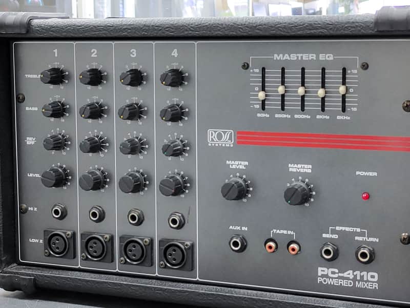 Ross Systems PC-4110 Powered Mixer | Reverb