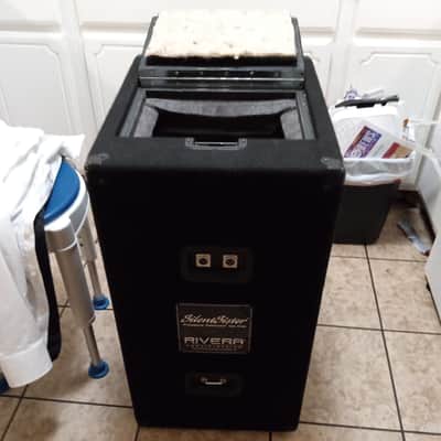 Rivera Silent Sister 75-watt 1 x 12-inch Isolation Cabinet - Black Unloaded image 8