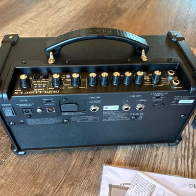 Boss Dual Cube LX 10-Watt 2x4" Stereo Digital Modeling Guitar Combo 2022 - Present - Black image 4