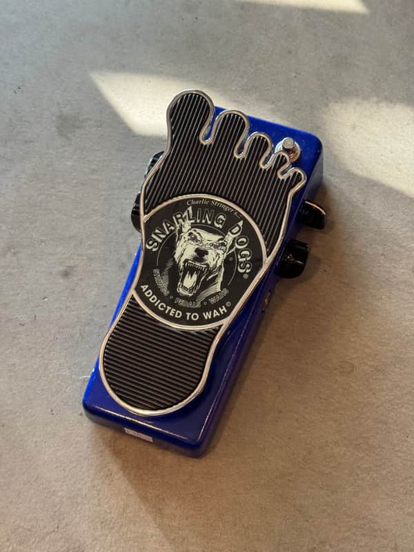 Charlie Stringer's Snarling Dogs Addicted to Wah Blues Bawls Guitar Pedal image 1