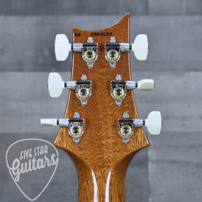 Mint PRS Paul's Guitar Limited Mango Top - Tiger Eye with Hardshell Case image 8