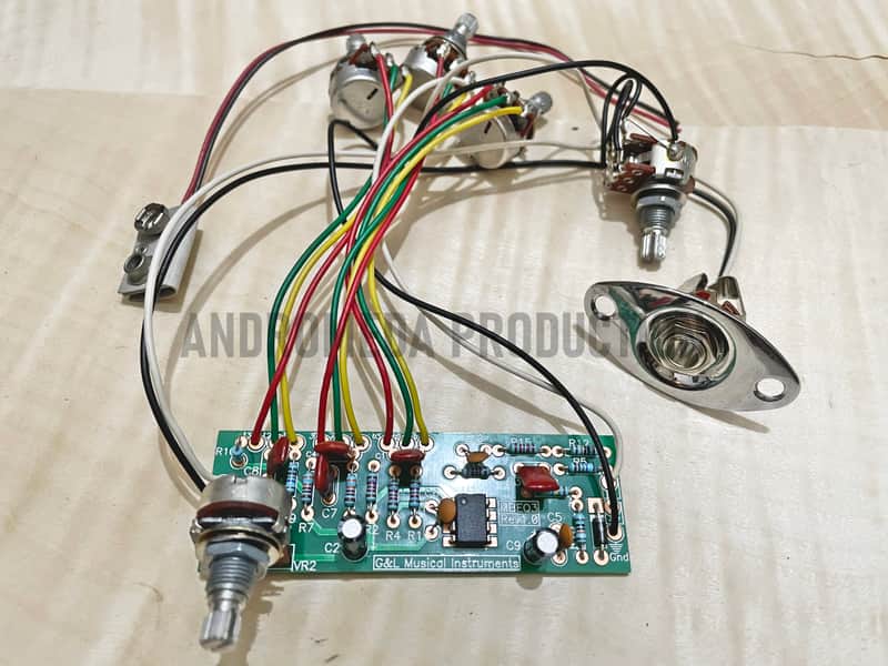 Genuine Bass Preamp G&L M-series MBEQ3 3-band USA Version image 1