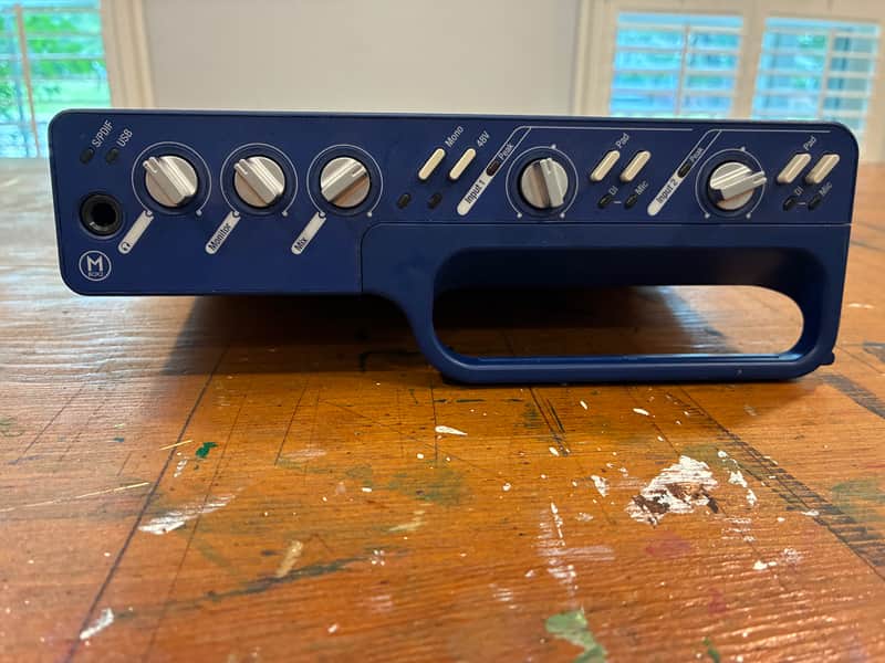 Digidesign MBOX 2 USB Audio Interface 2000s - Blue image 1
